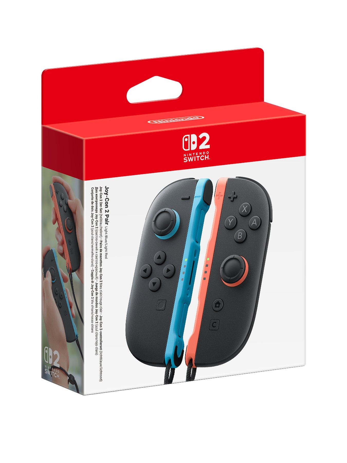 Joy-Con 2 Pair - Light Blue/Light Red