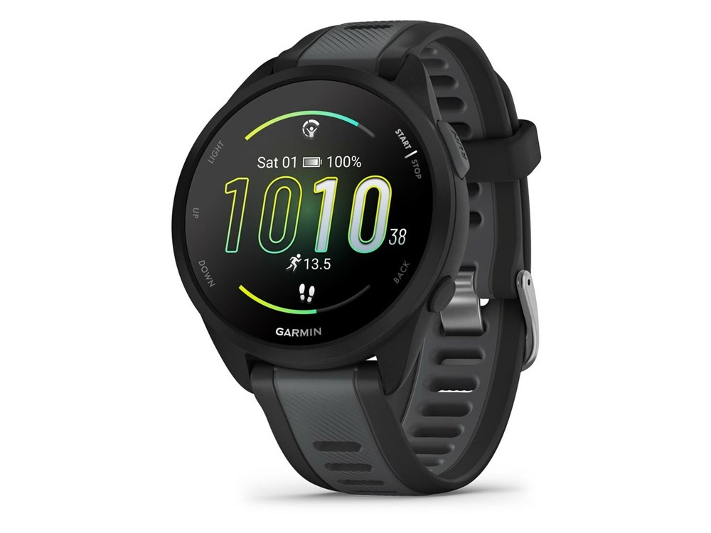 Forerunner 165 Smartwatch with Music, GPS, WiFi - Black/Slate Grey