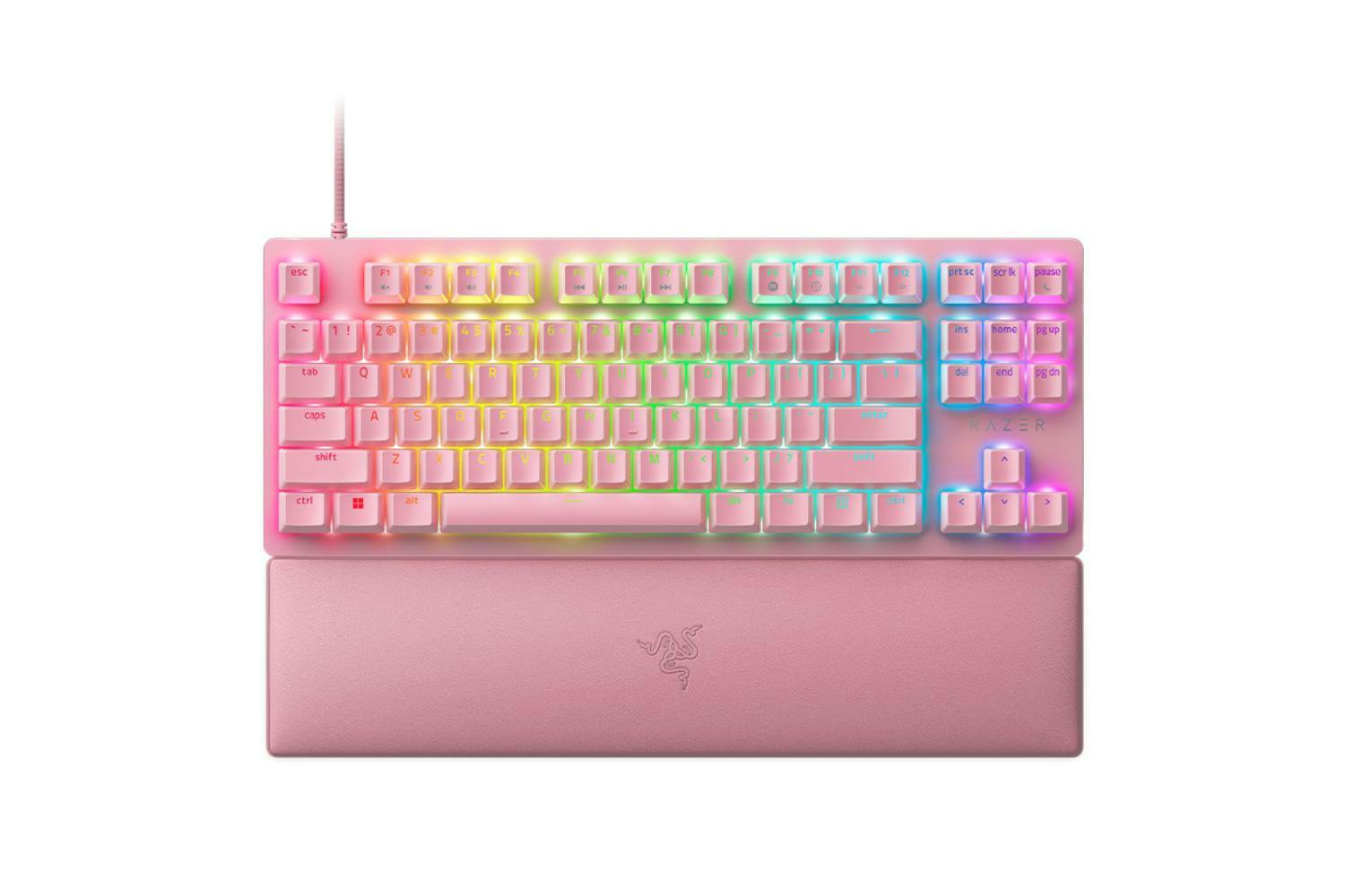 Razer Huntsman V2 03942000R3M1, Gaming Keyboard, Pink | Soundstore