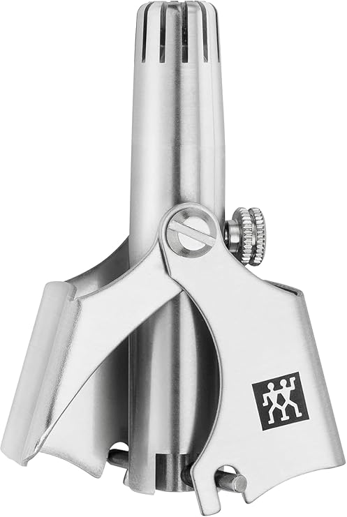 ZWILLING Nose Hair and Ear Hair Trimmer Rotary Cutter Stainless Steel Frosted 50mm