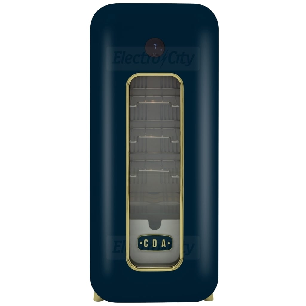 CDA Nancy Retro 15 Bottle Wine Cooler | Dark Skies Blue