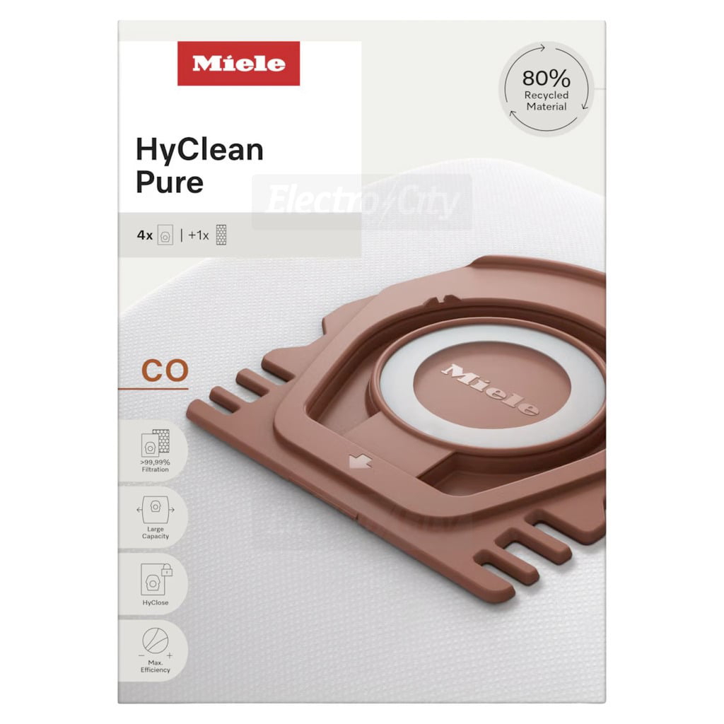 Miele 12557080, HyClean Pure TU Vacuum Cleaner Bag | Soundstore