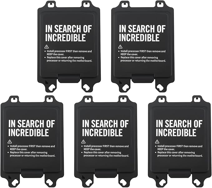 5pcs CPU Socket Cover Compatible with Intel LGA-1700 LGA-1851