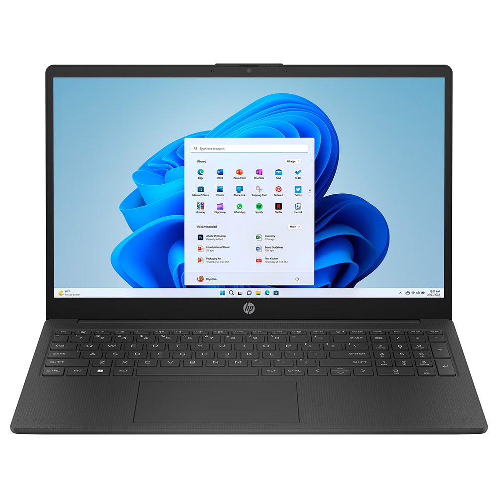 HP 15FC0057NA, 15.6", Ryzen 5-7520U, 8GB/512GB, Laptop, Black | Soundstore