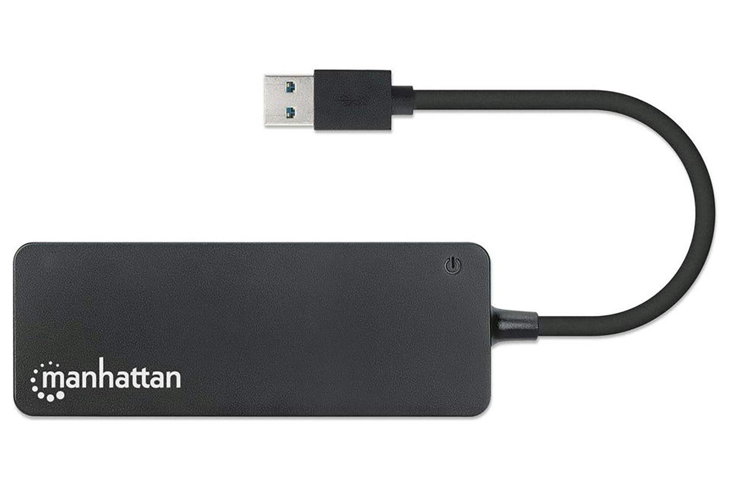 Manhattan 164900, 4-Port USB 3.0 Type-A Hub | Soundstore