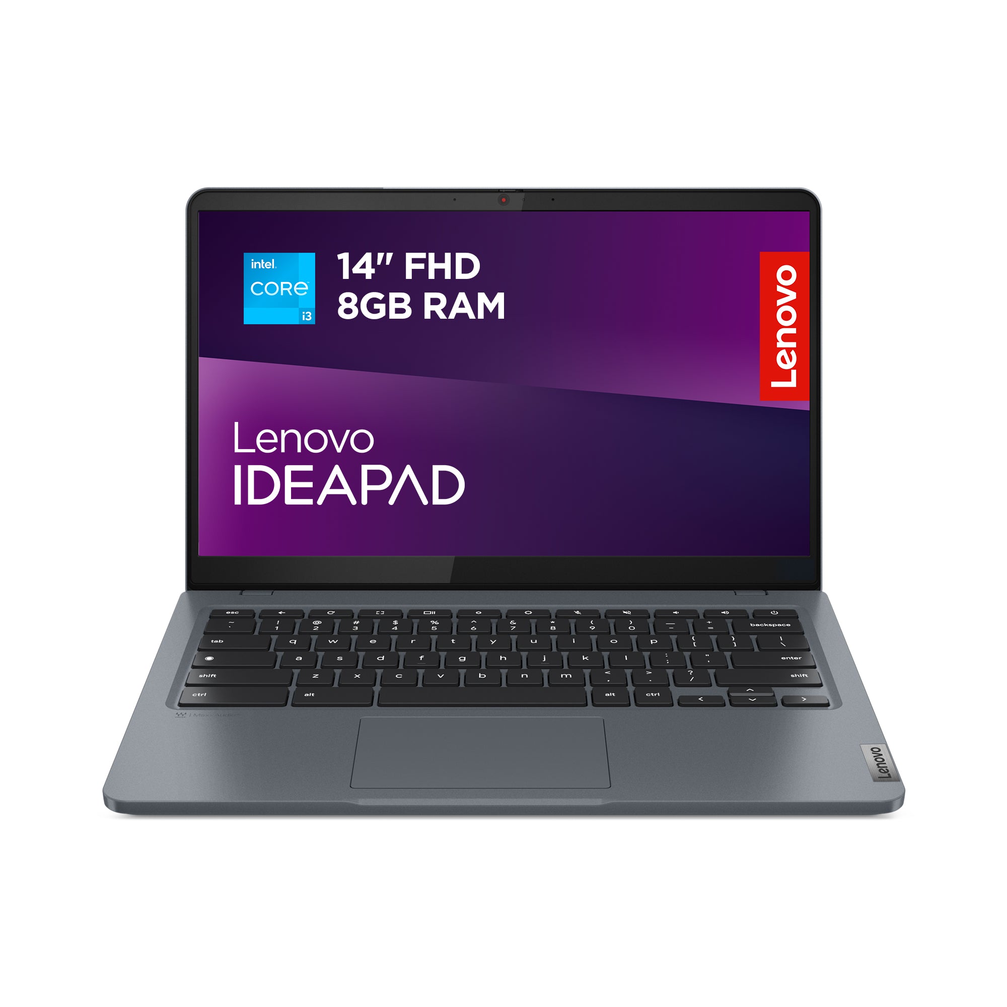 IdeaPad Slim 3 Chromebook Plus - 14in FHD, Intel Core i3, 8GB RAM, 256GB Storage