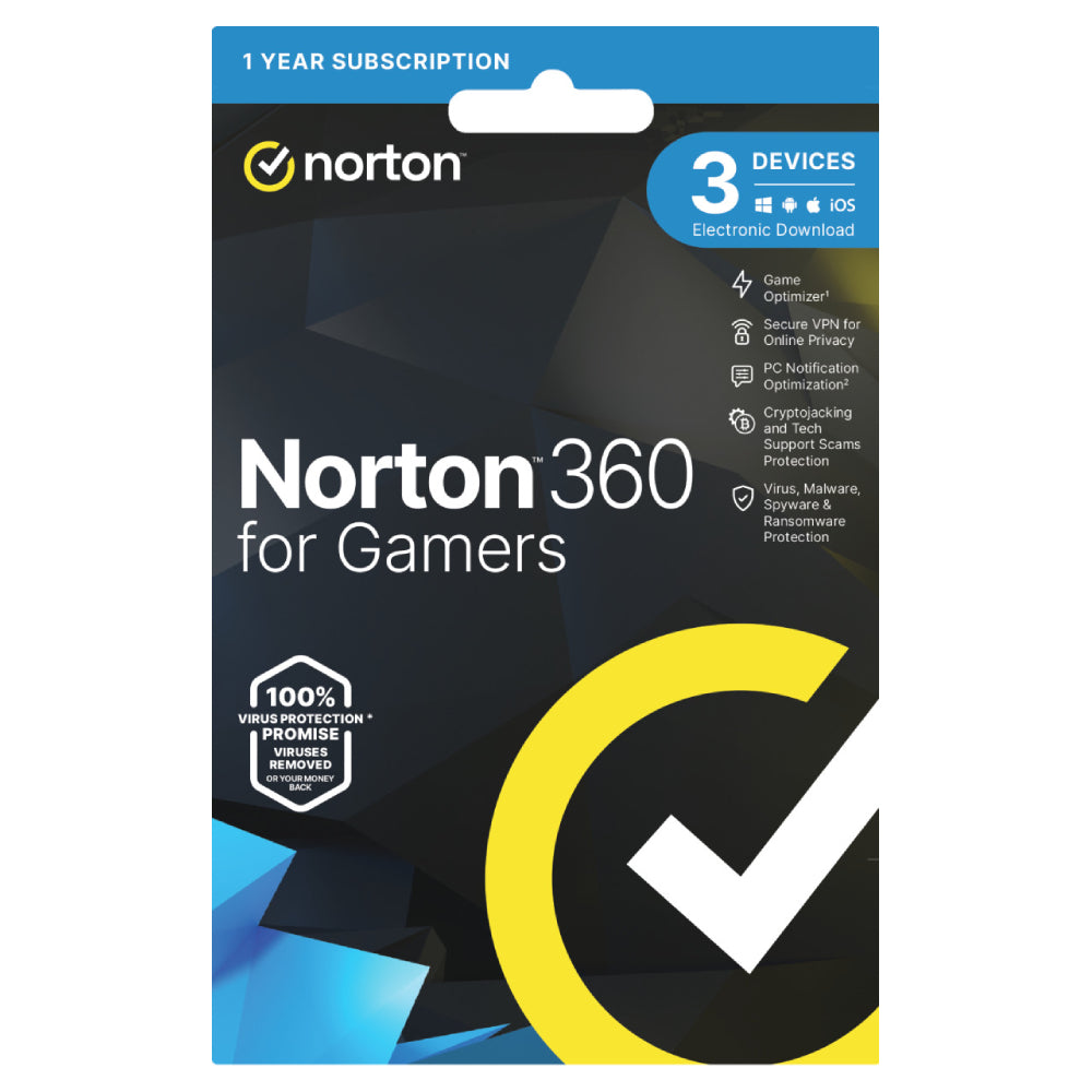 Norton 360 For Gamers 50GB ES Antivirus 1 Year - 3 Devices | 21443498