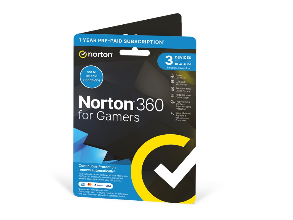 Norton 360 Deluxe 3D for gamers - 50GB