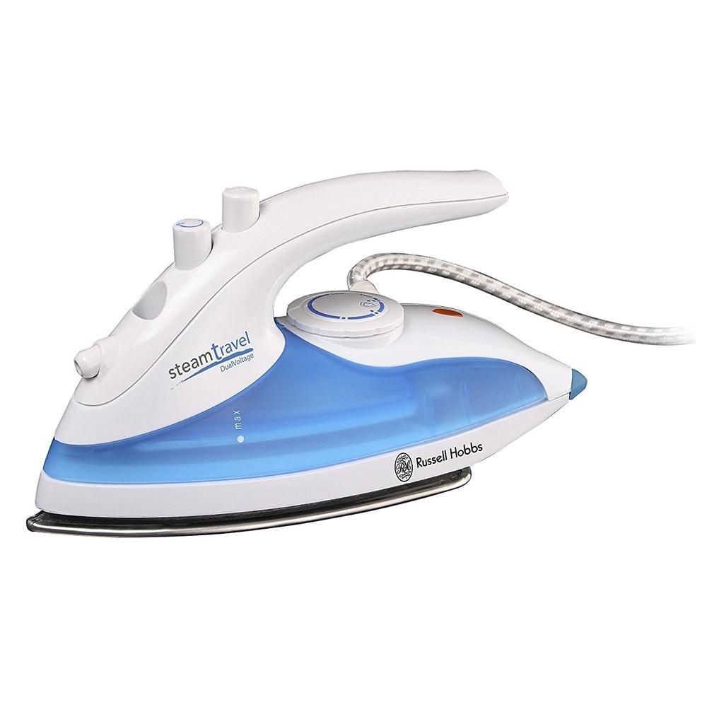 Russell Hobbs 22470, 760W, Travel Iron, White/Blue | Soundstore