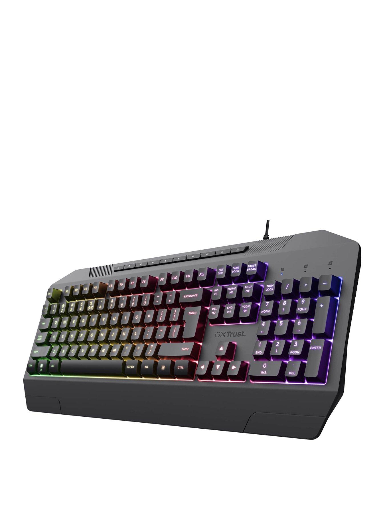 GXT836 Evocx Full Size RGB Gaming Keyboard UK