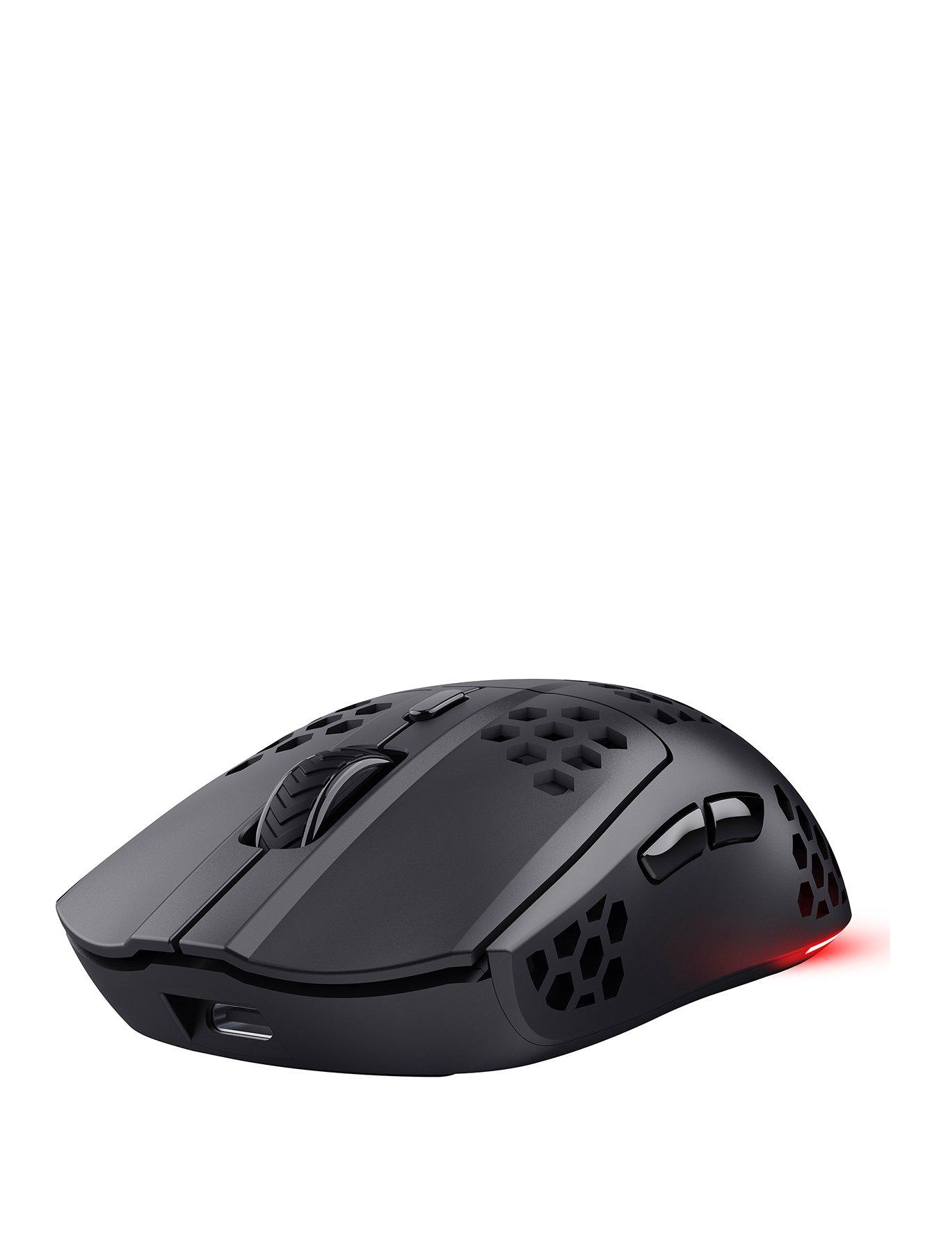 GXT929 Helox Ultra-Lightweight Wireless RGB Black Gaming Mouse for PC, Laptop