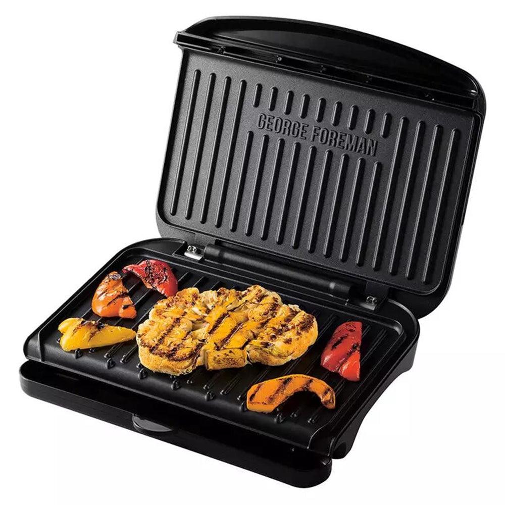 George Foreman 25810, Medium Health Grill, Black | Soundstore