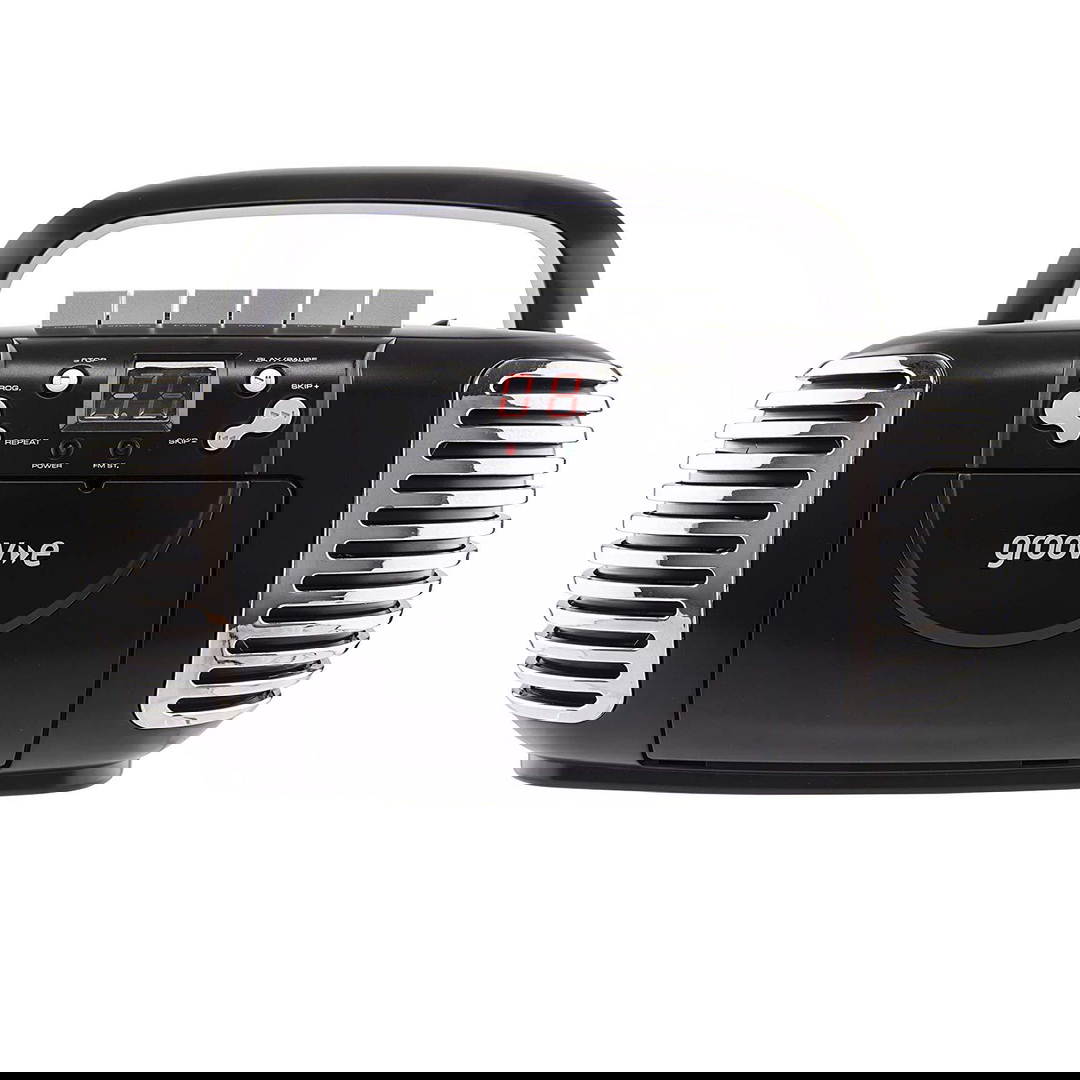 Groov-e Black Radio and CD Player