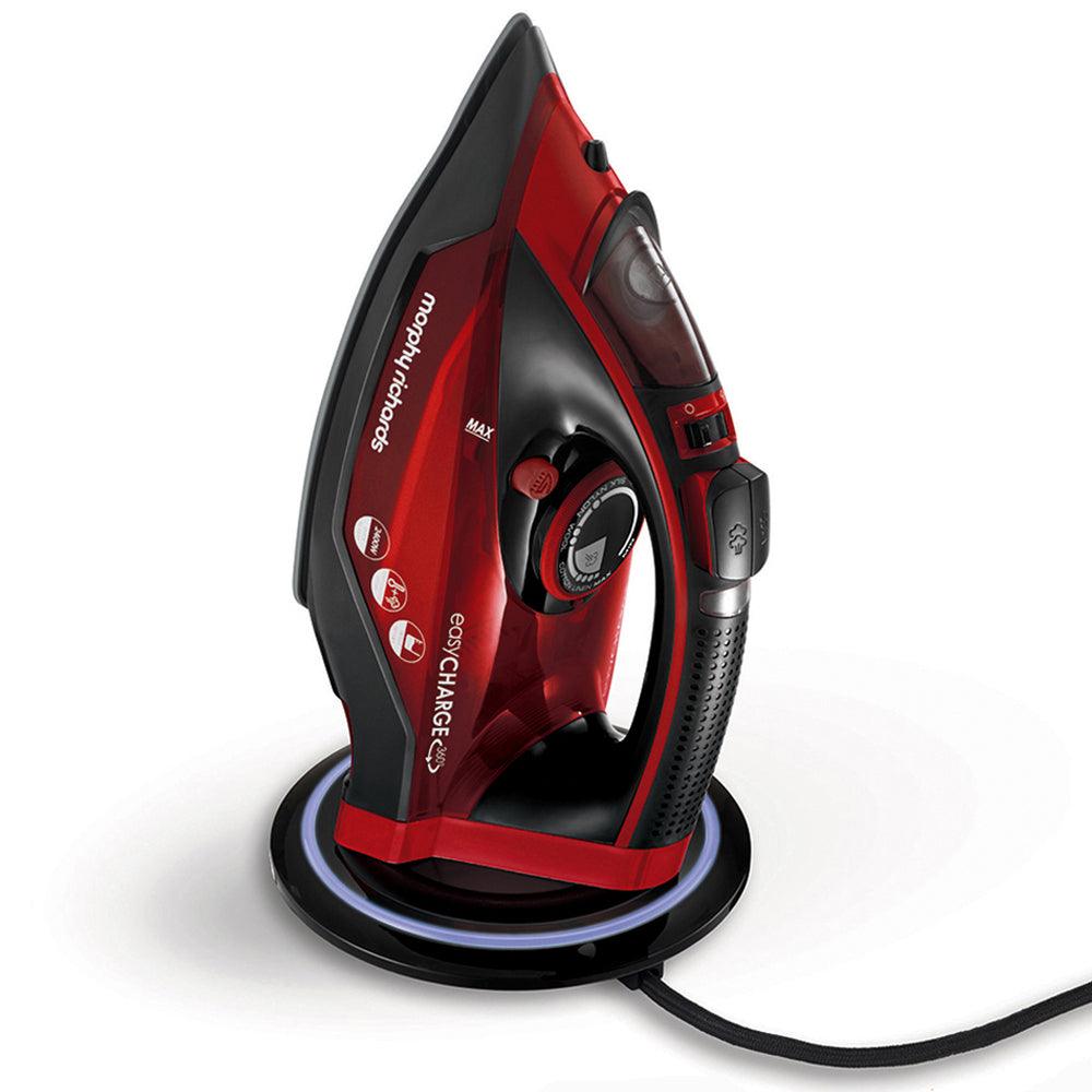 Morphy Richards 2400W Easycharge Cordless Steam Iron - Red & Black | 303250