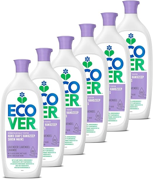 Ecover Hand Soap Refill, Lavender & Aloe Vera, 1L