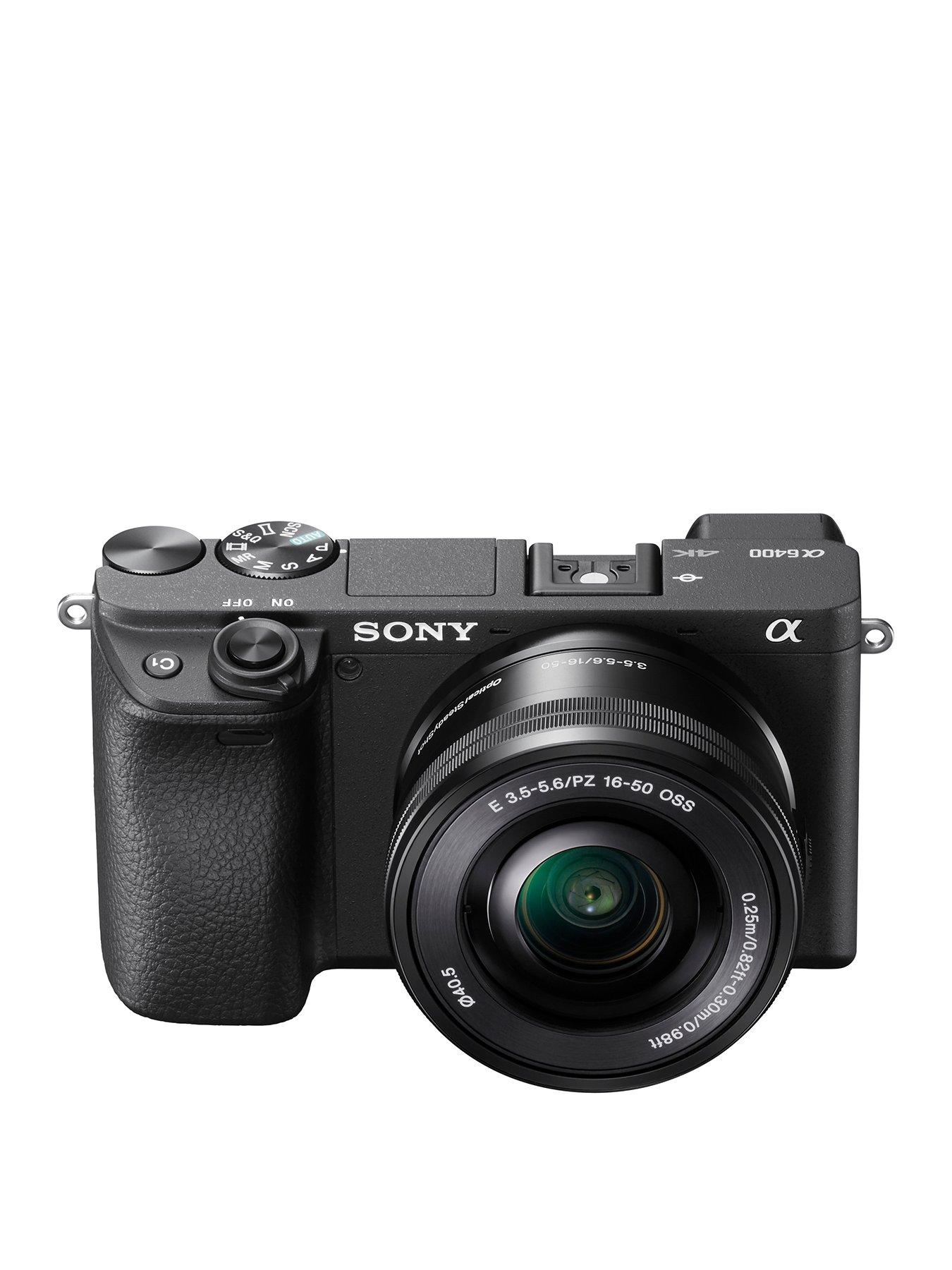 Sony A6400 E-Mount Compact Mirrorless Camera With 16-50Mm Power Zoom Lens