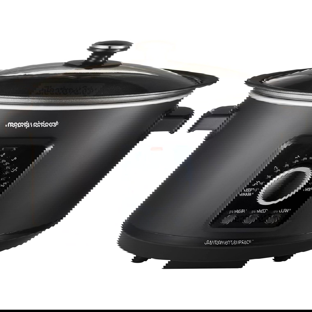 Morphy Richards 3.5 Litre Easy Time Slow Cooker | Black