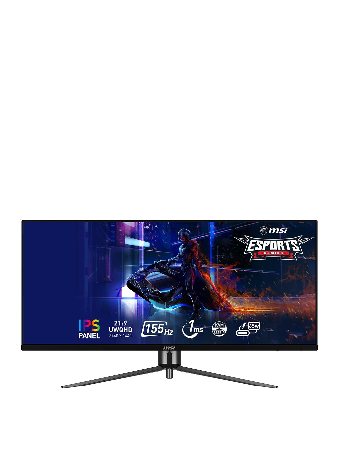 MAG 401QR 40in - UWQHD - 155Hz - IPS - AMD Freesync Premium - HDR 400 Flat Gaming Monitor