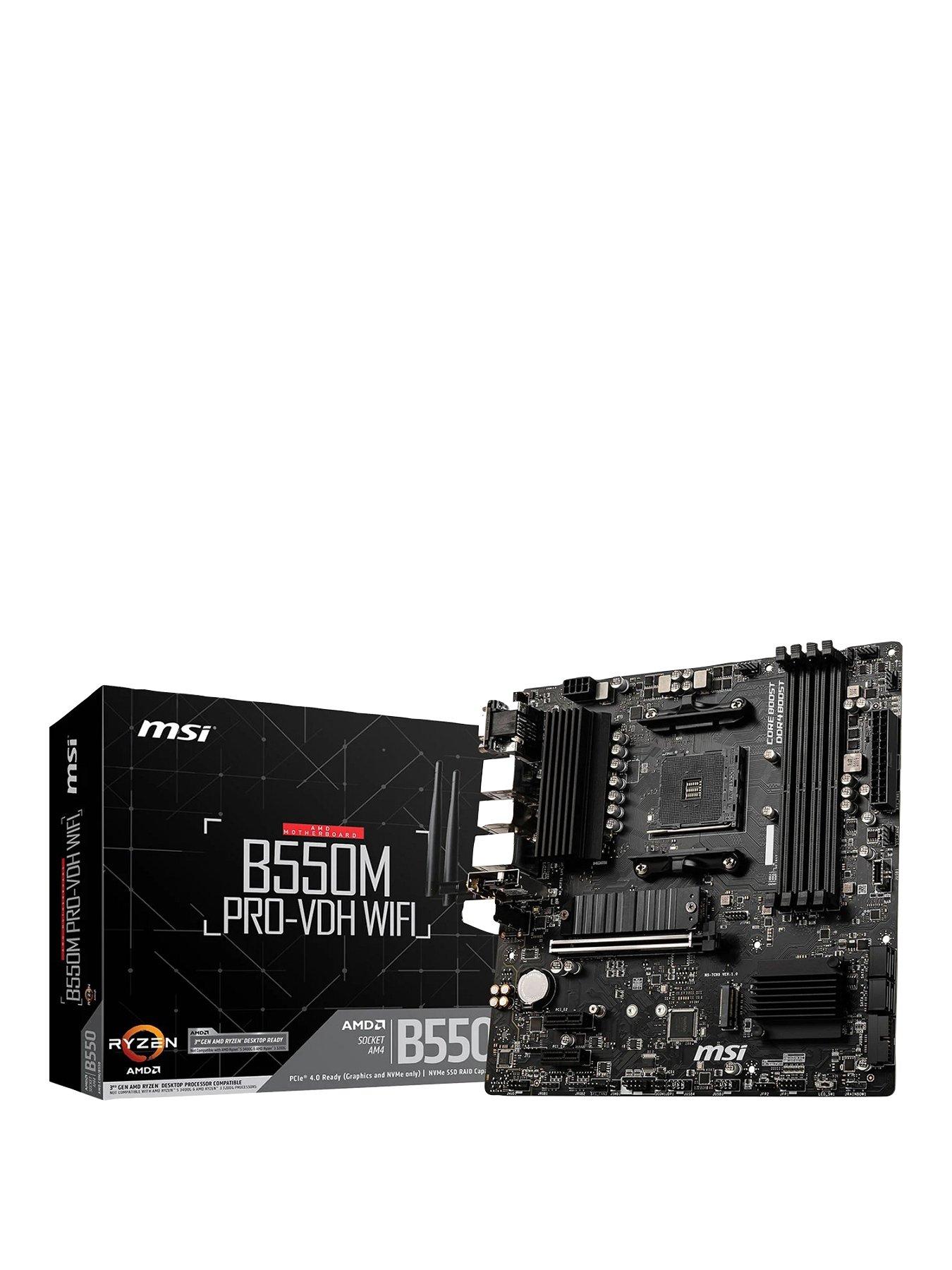 Am4 B550M Pro-Vdh WiFi Micro-Atx Motherboard