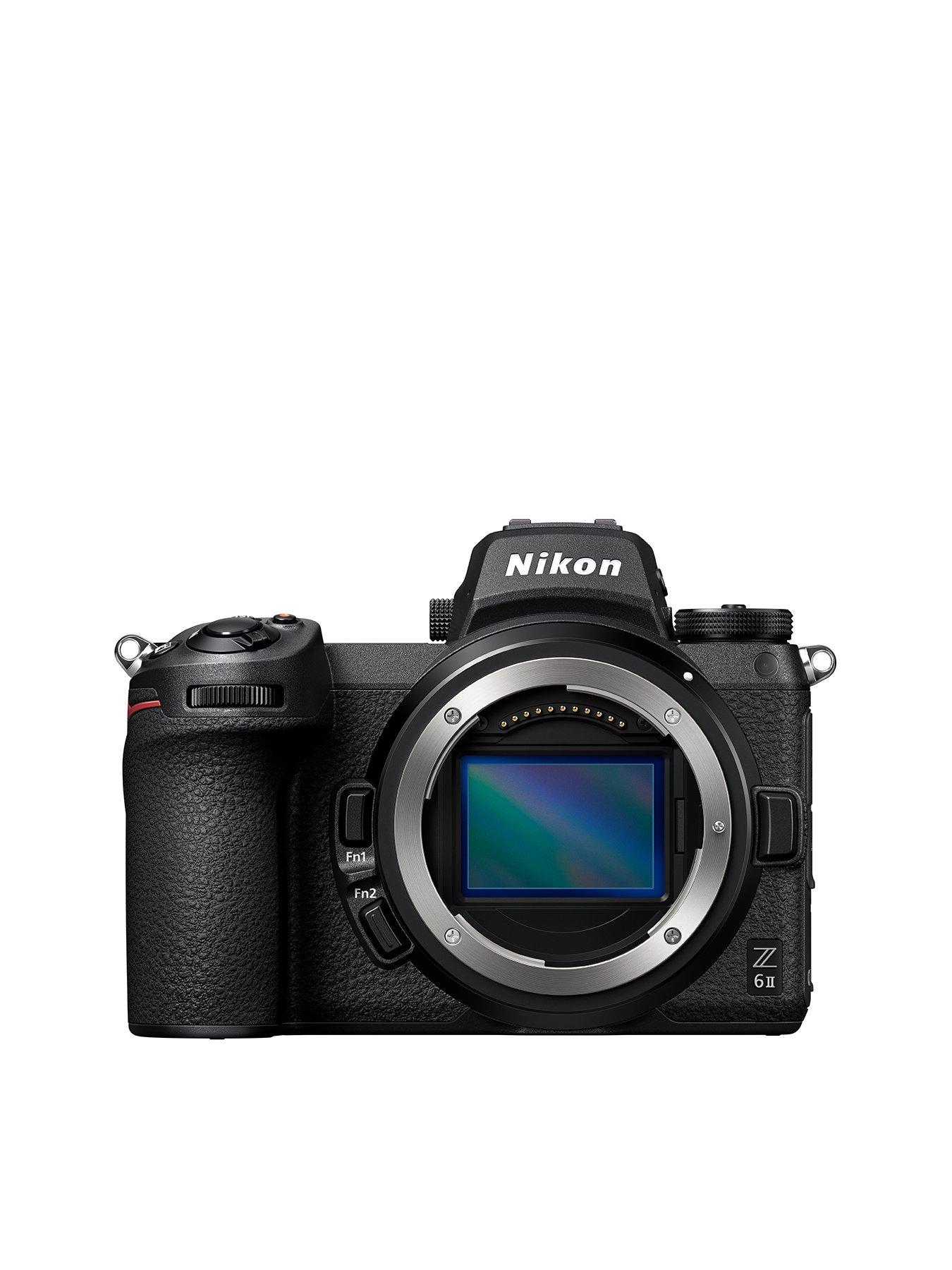 Nikon Z6 II Body Mirrorless Camera (24.5 megapixel, Ultra wide ISO, 14 fps Continuous Shooting, Eye-Detection AF, Dual Card Slots, 4K Full HD Video) VOA060AE
