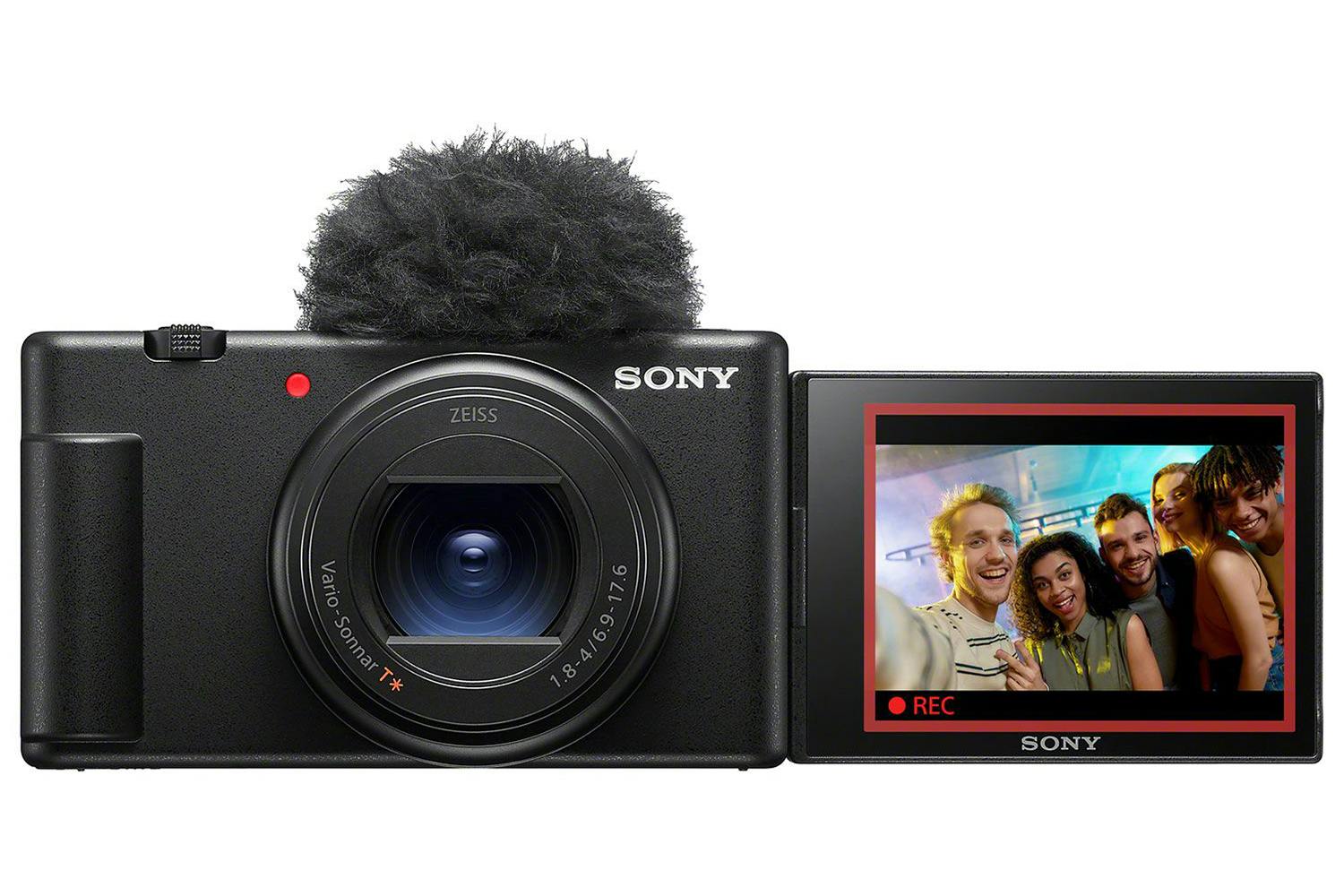 Sony Vlog Camera ZV-1 II | Digital camera (Vari-angle screen for vlogging, wide angle zoom lens, 4K video, multi-directional microphone) Black