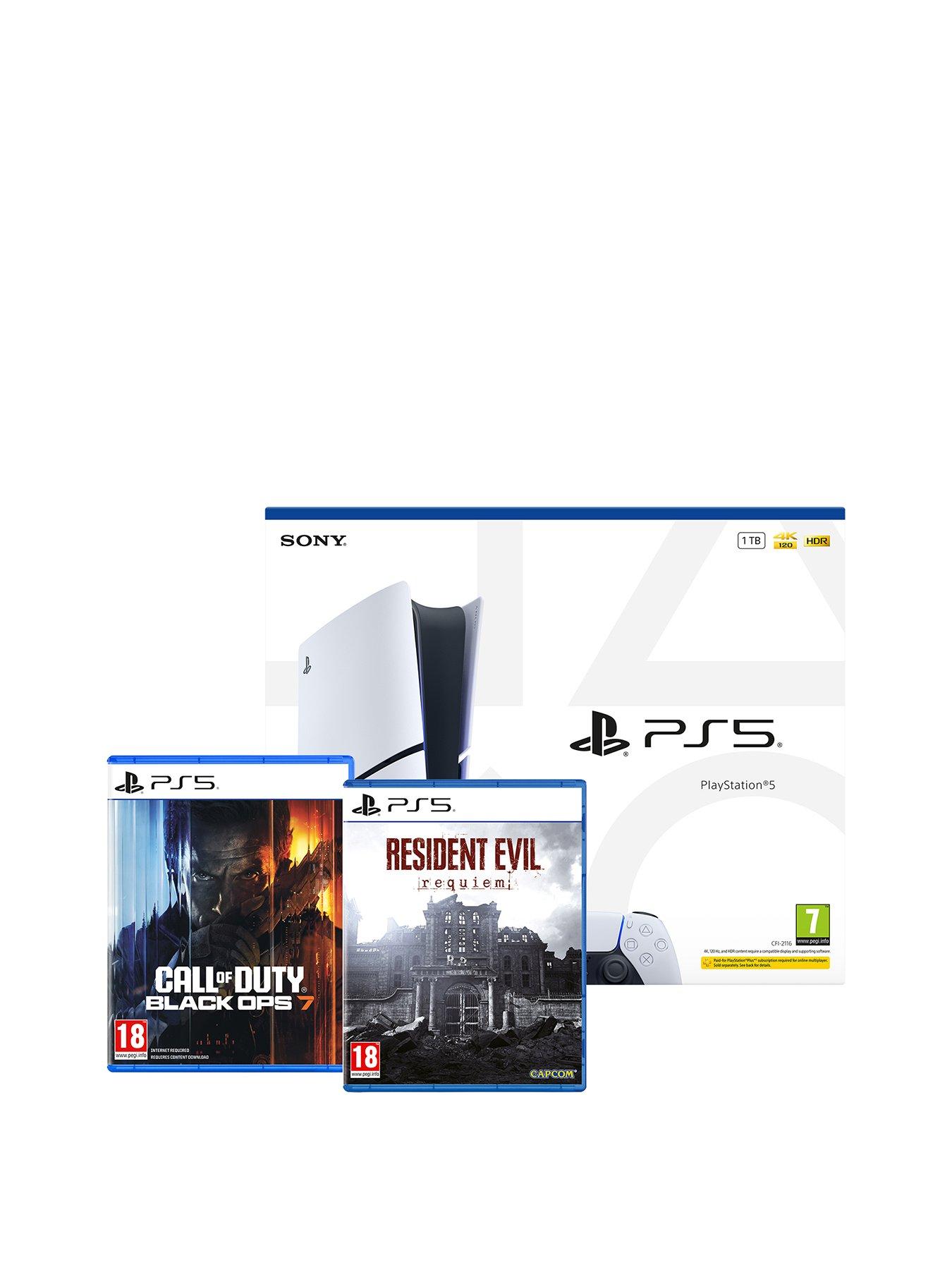 Digital Edition Console - 825GB with Resident Evil: Requiem & Disc Drive