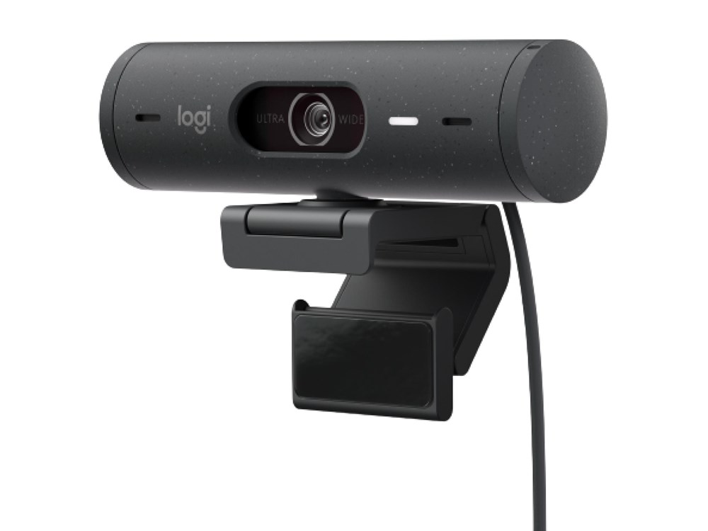 Brio 500 Full HD Webcam, USB-C Cable, Works with Teams, Google Meet, Zoom