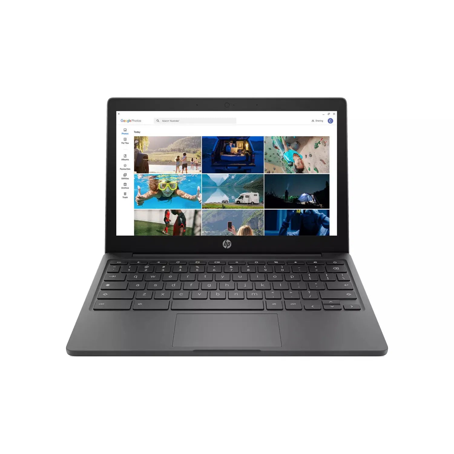 HP MediaTek 11.6" 4GB/64GB Chromebook - Ash Grey | 63W58EAABU