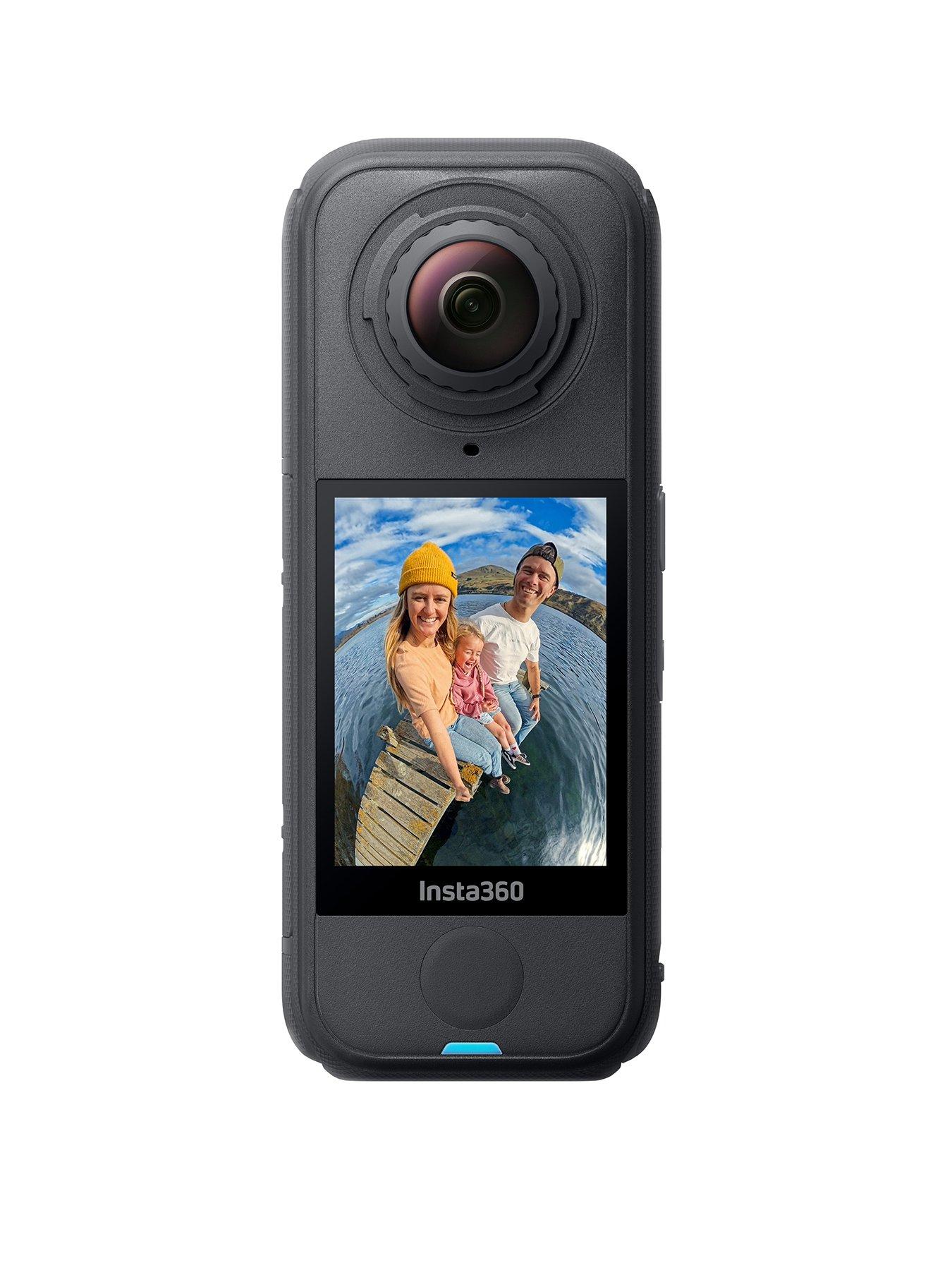 Insta360 X4 Air - 165g Lightweight 8K 360° Camera, Invisible Selfie Stick Effect, Replaceable Lenses, First Record & Then Align, Integrated Wind Protection, FlowState Stabilization, AI-Powered App