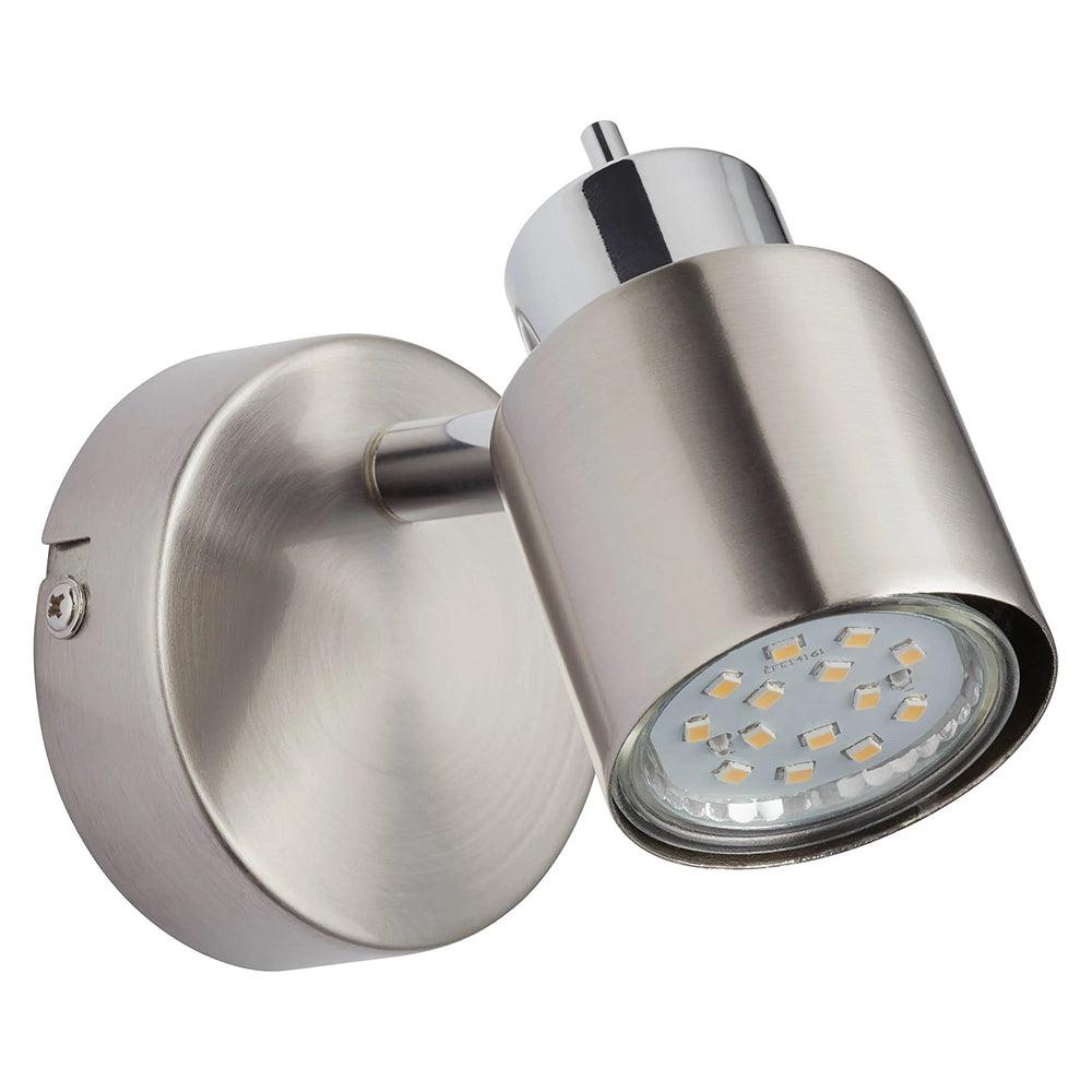 Brilliant 1 Light 10W Andres Wall Spotlight - Chrome | 74510/77