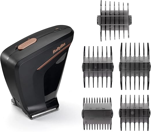BABYLISS FOR MEN The Crew Cut: DIY Hair Clipper, Cordless, Multi-directional easy self-hair cutting