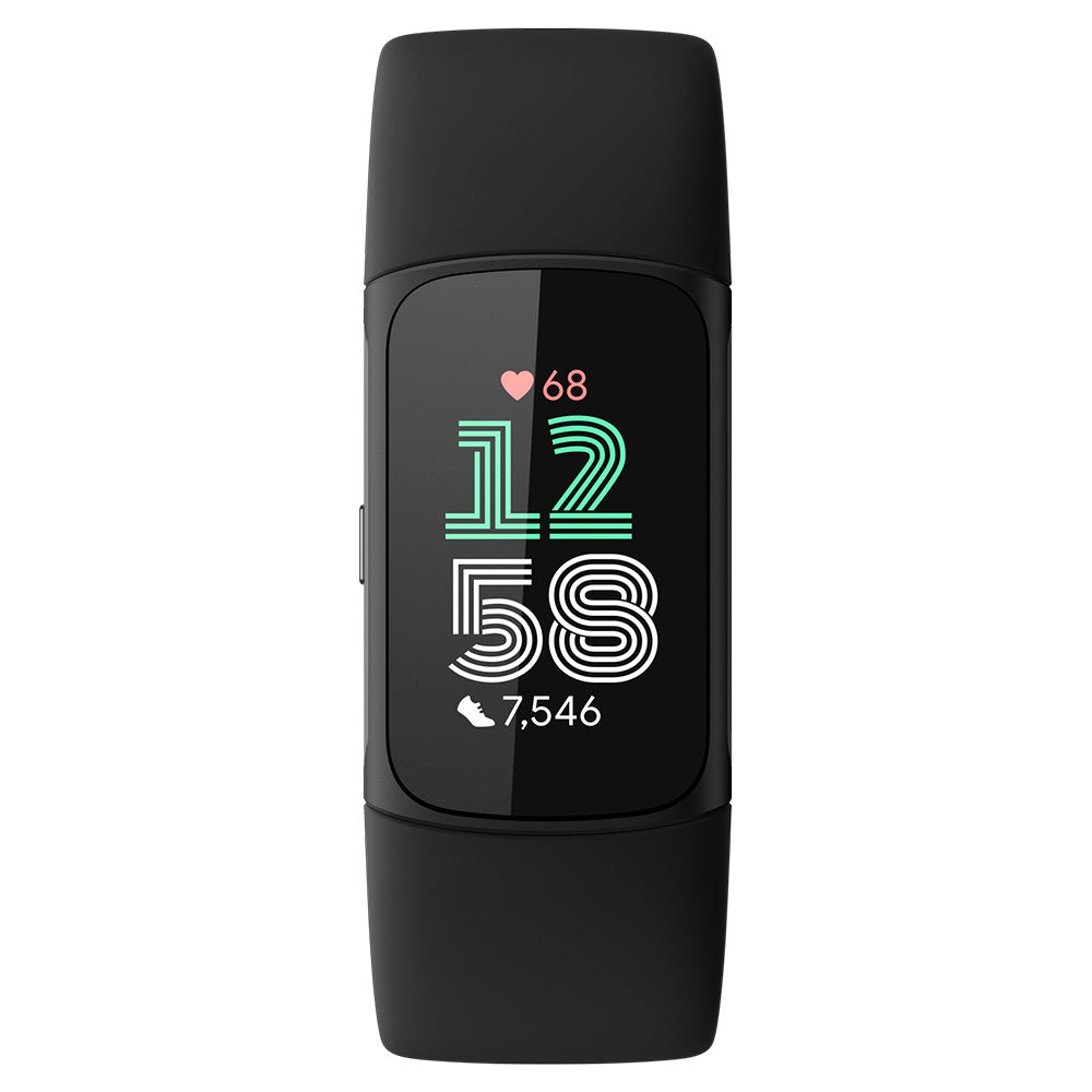 Fitbit Charge 6 19MM Advanced Fitness Tracker Smart Watch - Obsidian & Black Aluminium | 79-GA05183-GB