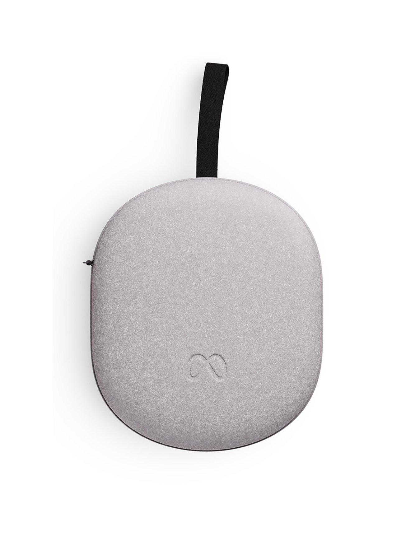 Compact Carrying Case - Works with Meta Quest 3/3S - Refreshed compact design - Fits Quest 3/3S, Touch Plus controller, Active Straps, charging cable and adapter