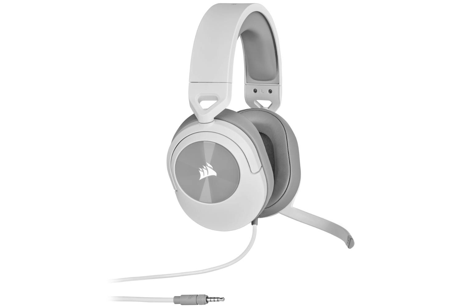 CORSAIR HS55 WIRED GAMING HEADSET WHITE