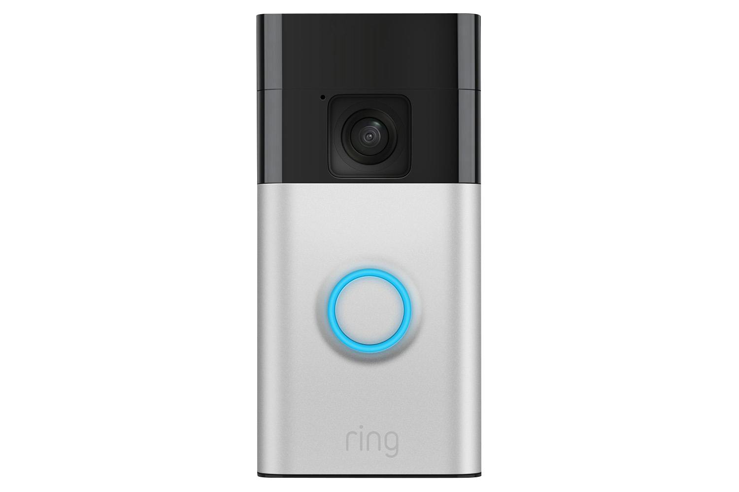 Ring Battery Video Doorbell (3rd Gen) - Satin Nickel