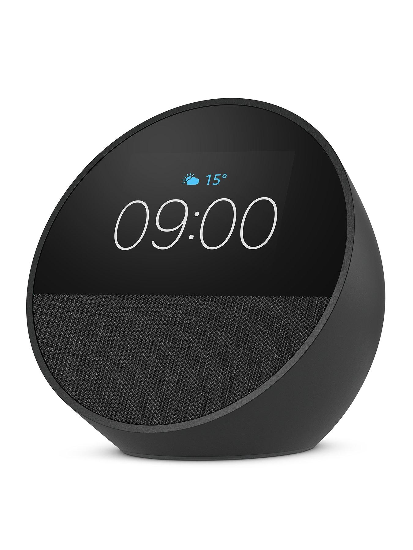 Echo Spot Alarm clock with Alexa, Black