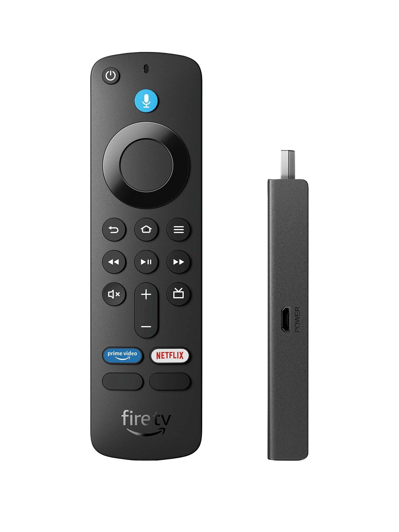 Amazon Fire TV Stick HD (Newest gen), TV Guide with Live TV, Alexa Voice Remote, smart home controls, HD streaming