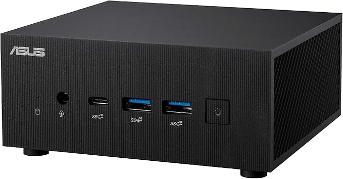 ASUS ExpertCenter PN64-BB7014MD Barebone Mini PC (Intel Core i7 12700H Processor, Irix XE Graphics, 2.5 GB LAN, WiFi 6E), 90MR00U2-M000E0