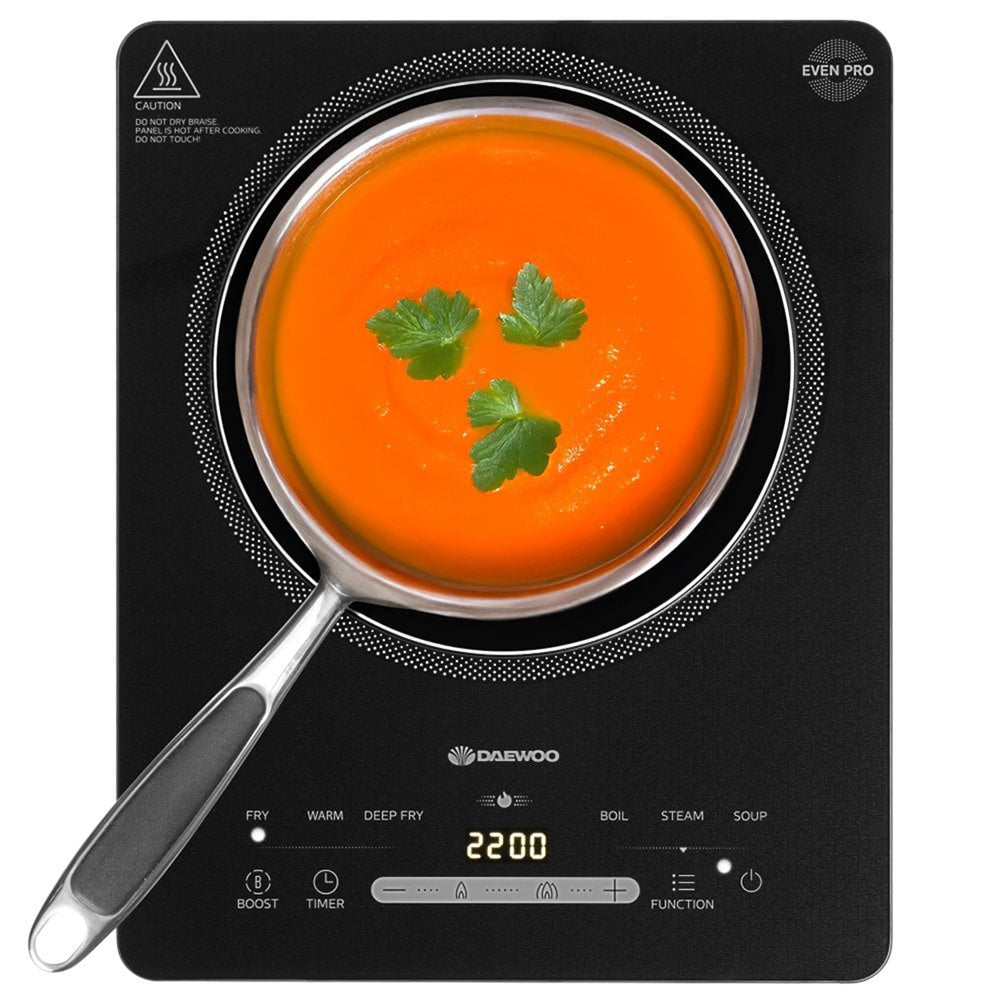 Daewoo 2200W Single Induction Hob - Black | 983753