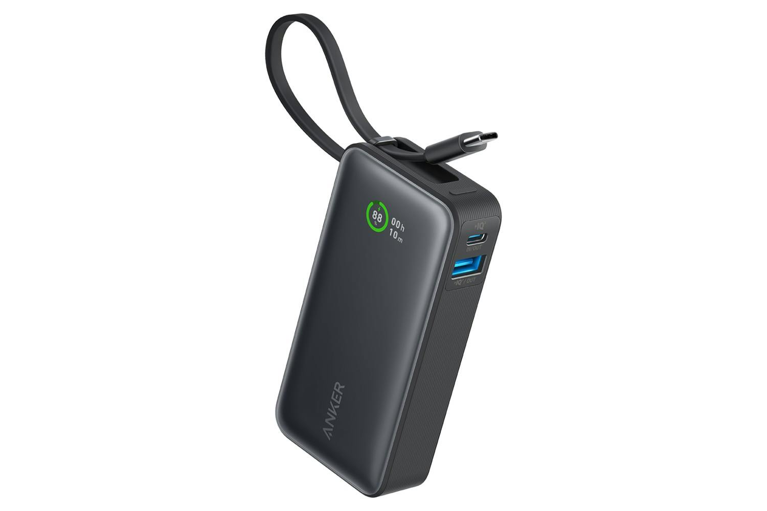 Anker Nano 10000mAh USB C Power Bank | Black