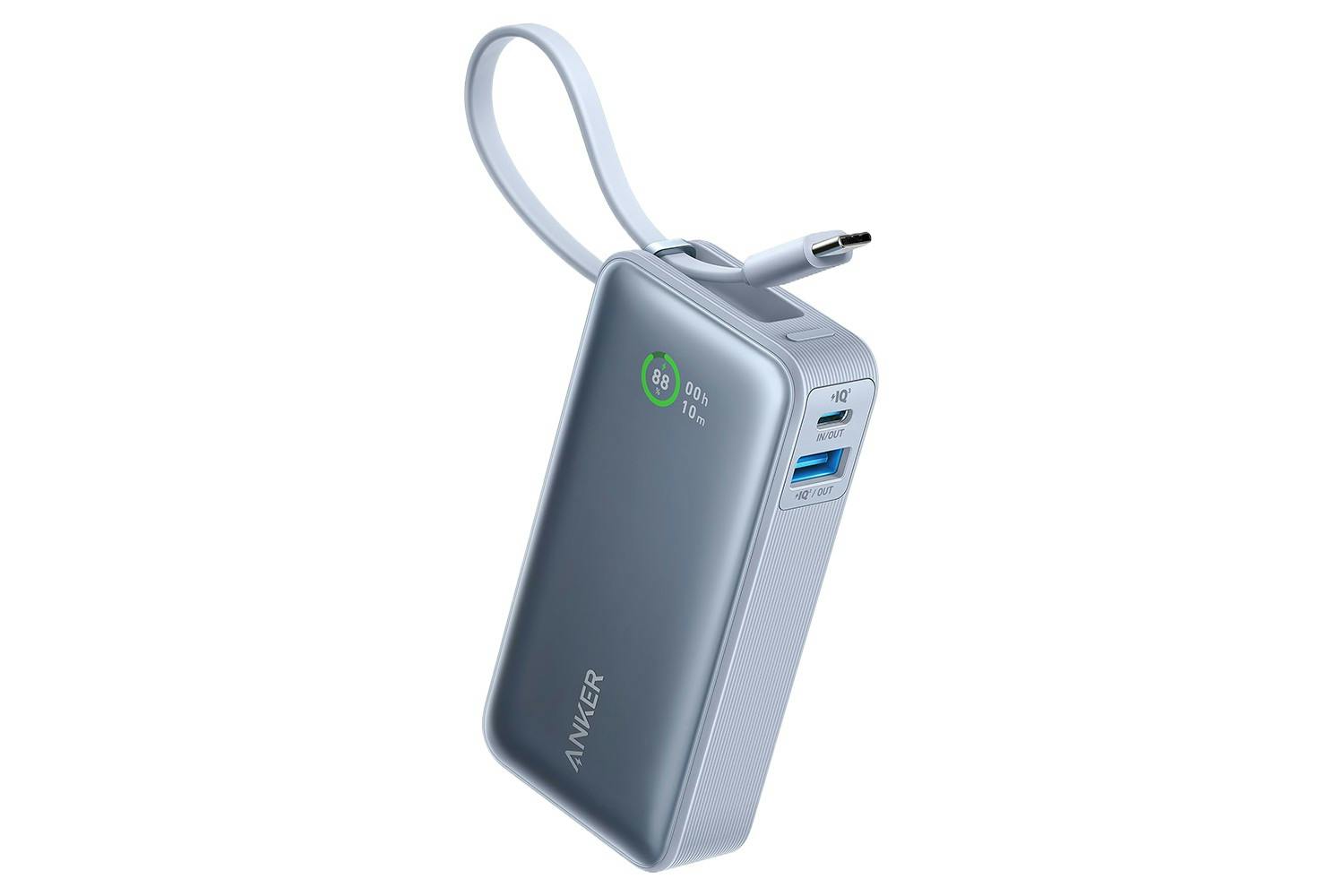 Anker Nano 10000mAh USB C Power Bank | Blue