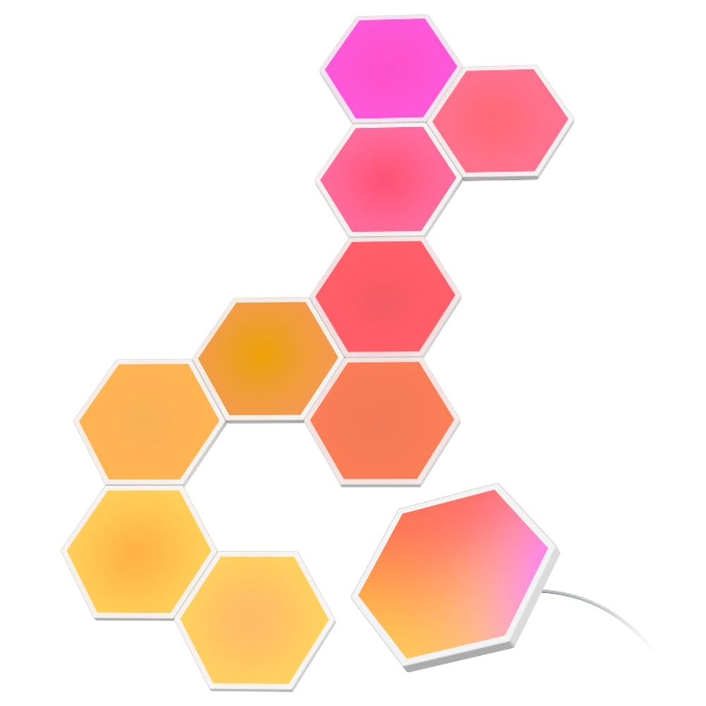 Govee Glide Hexa Light Panels Pack of 10 - Multicolour | B6061201-OF-UK