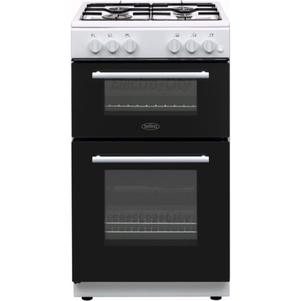 Belling 50cm Freestanding Bottled Gas (LPG) Cooker | White