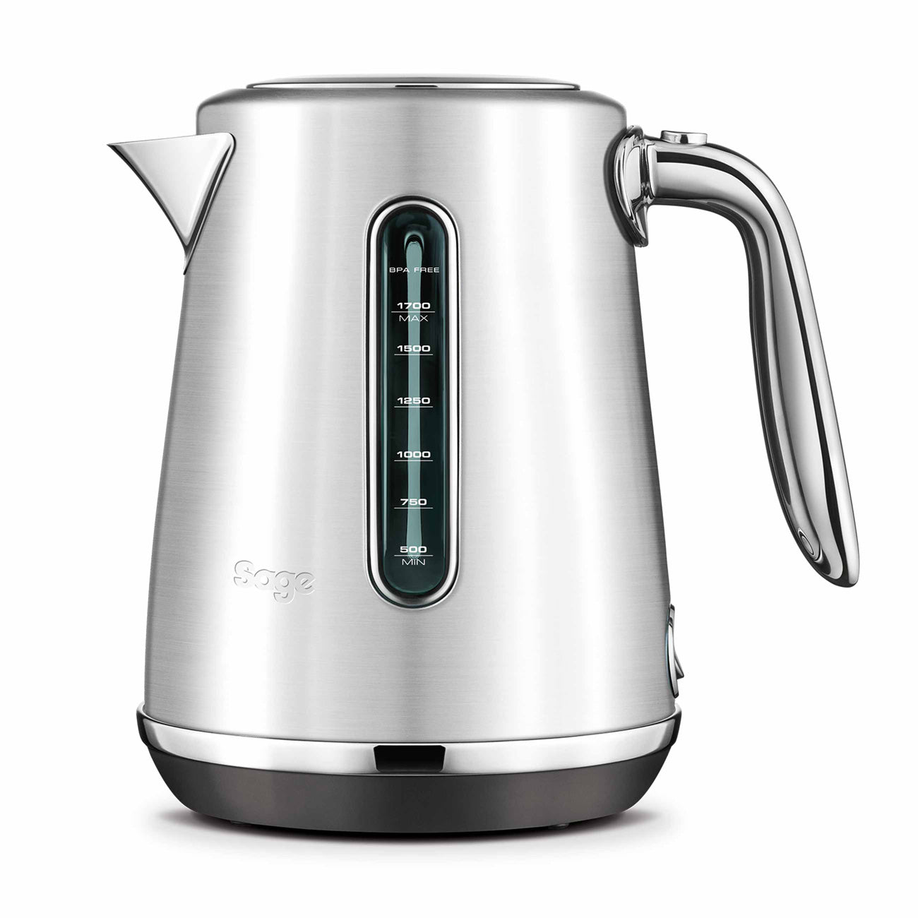 Sage Soft Top Luxe 1.7 Litre 2400W Electric Kettle | Brushed Stainless Steel