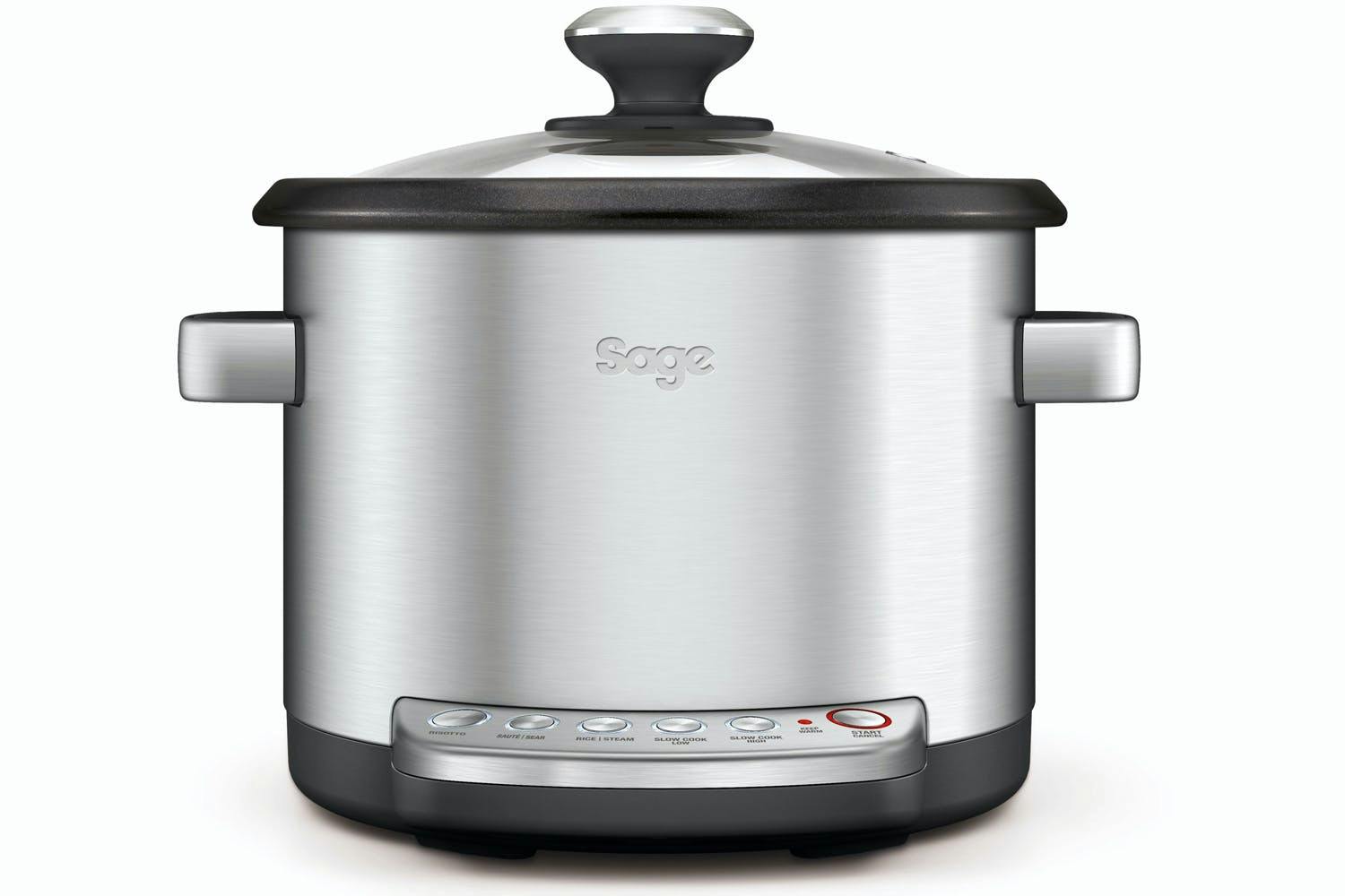 Sage Risotto Plus 3.7 Litre Multi Cooker | Brushed Stainless Steel