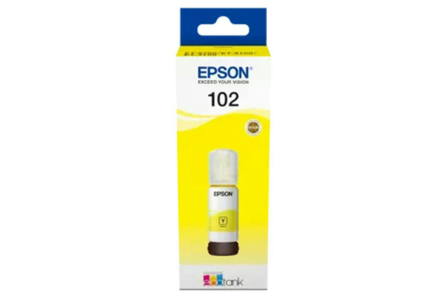 Epson 102 EcoTank 70ml Ink Bottle | Yellow