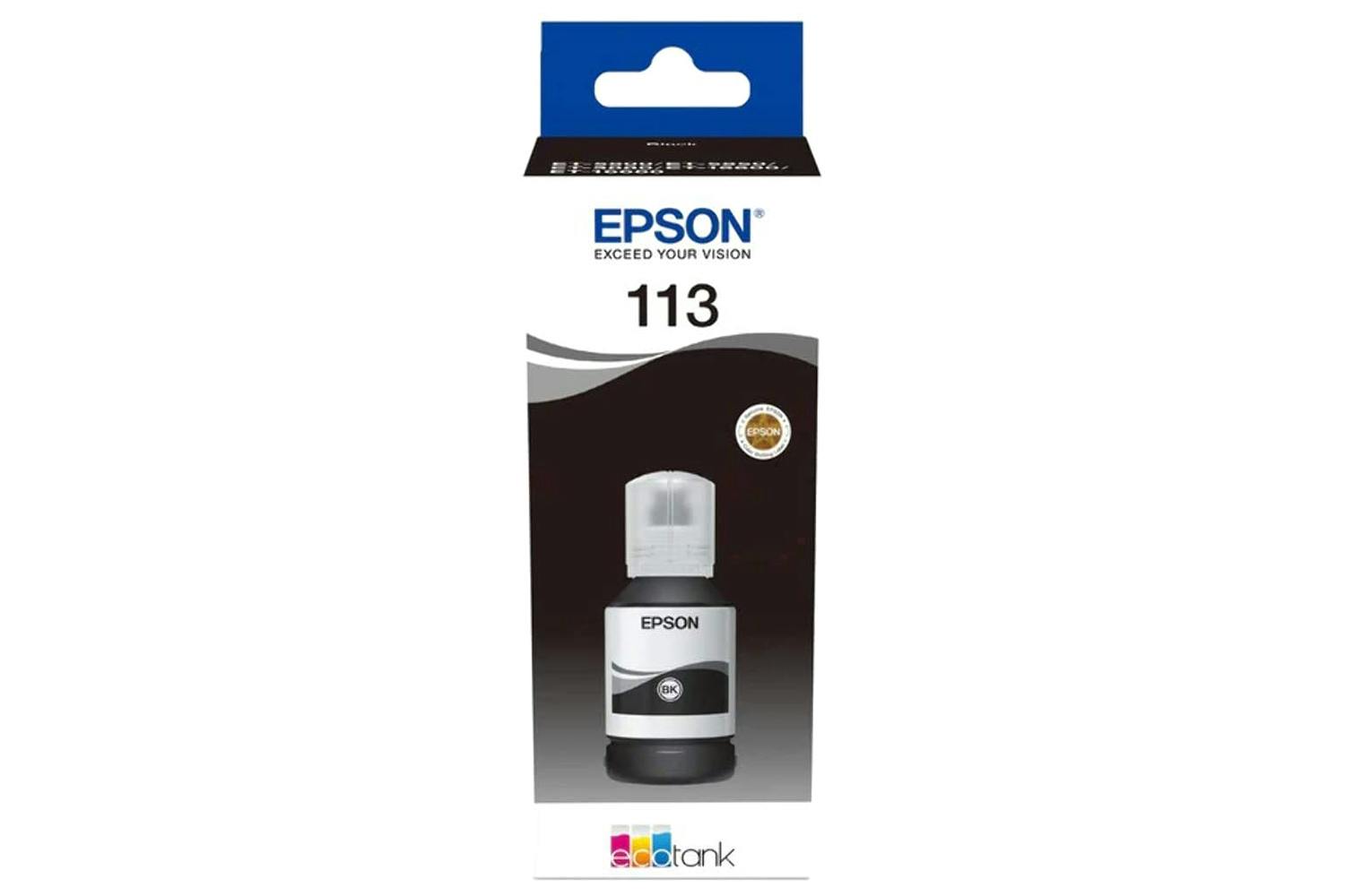 Epson 113 EcoTank Black Ink Bottle | 127ml