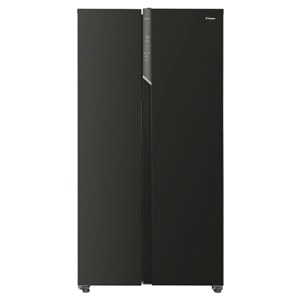 Candy 442L Frost Free American Fridge Freezer - Black | CHSBSV5172EBKN