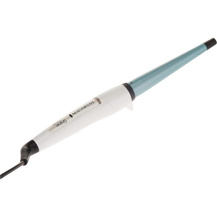 Remington Shine CI53W, Curling Wand, White/Teal | Soundstore