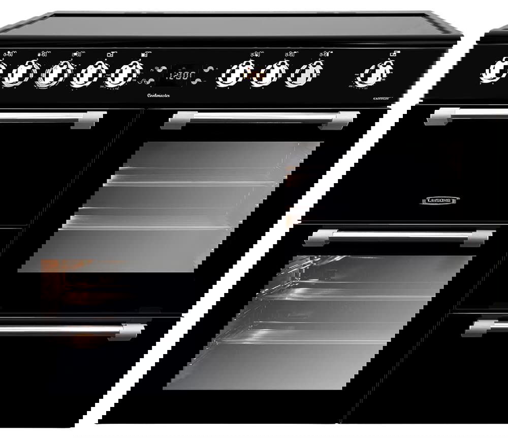 Leisure CK100C210K, Cookmaster, 100cm, All Electric, Range Cooker, Black | Soundstore